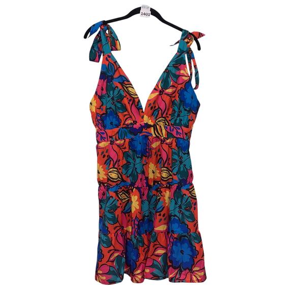 Floral V-Neck Summer Dress - Picture 7 of 10